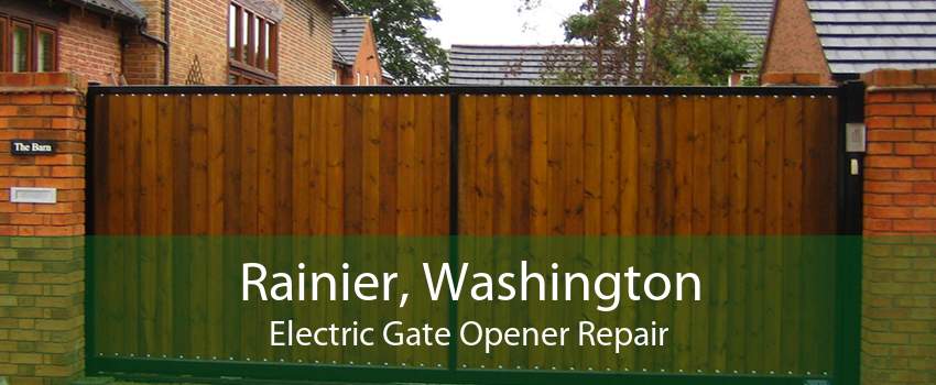 Rainier, Washington Electric Gate Opener Repair