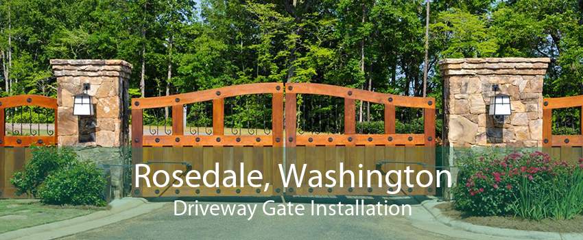 Rosedale, Washington Driveway Gate Installation