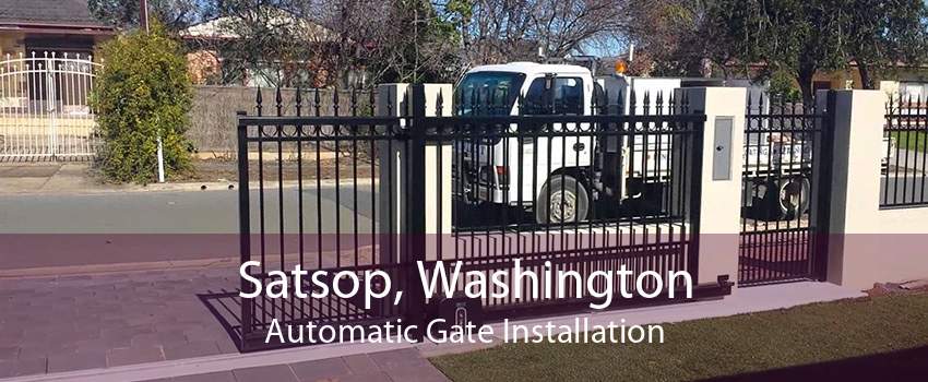 Satsop, Washington Automatic Gate Installation