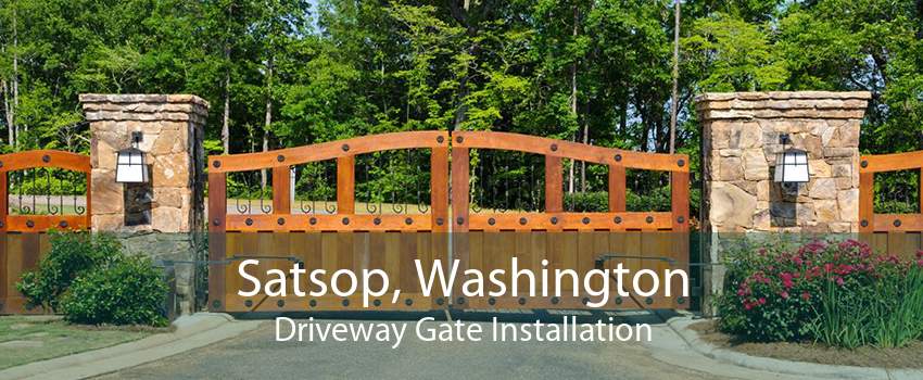 Satsop, Washington Driveway Gate Installation