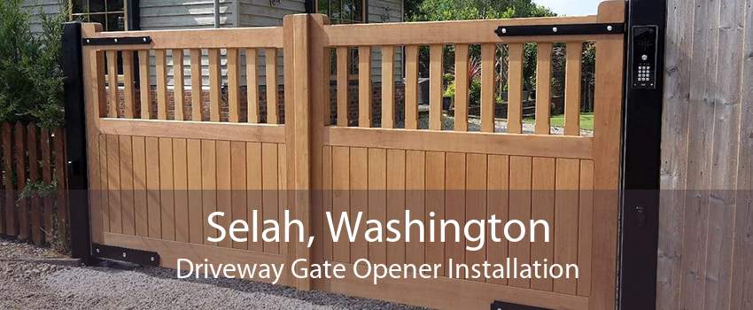 Selah, Washington Driveway Gate Opener Installation