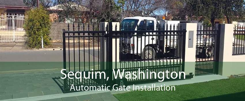 Sequim, Washington Automatic Gate Installation