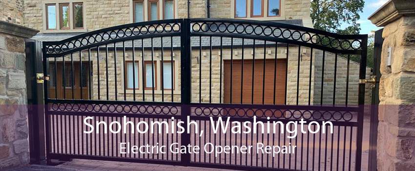 Snohomish, Washington Electric Gate Opener Repair