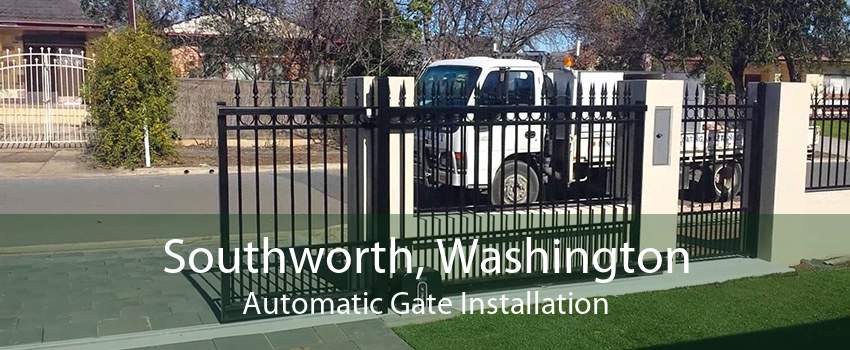 Southworth, Washington Automatic Gate Installation