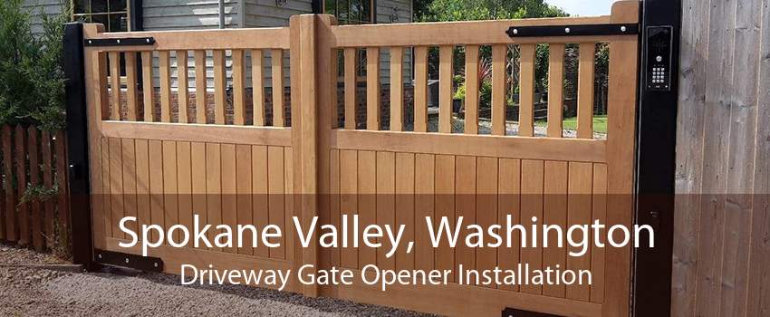 Spokane Valley, Washington Driveway Gate Opener Installation