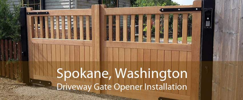 Spokane, Washington Driveway Gate Opener Installation