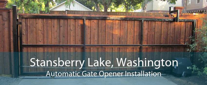 Stansberry Lake, Washington Automatic Gate Opener Installation