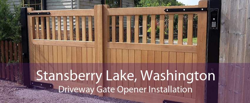 Stansberry Lake, Washington Driveway Gate Opener Installation