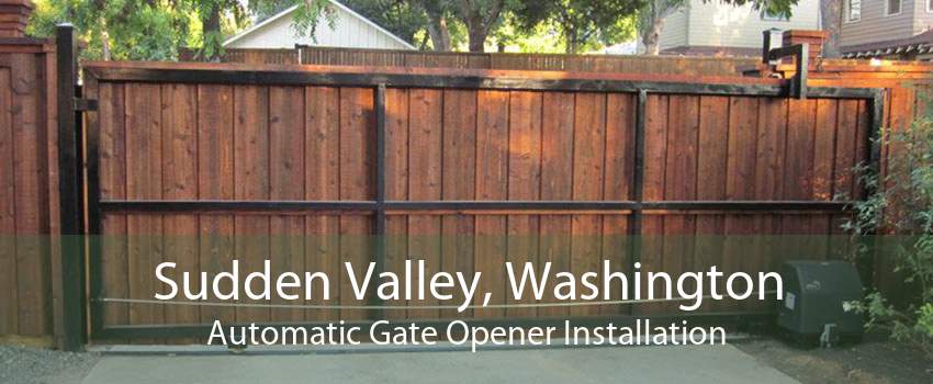 Sudden Valley, Washington Automatic Gate Opener Installation
