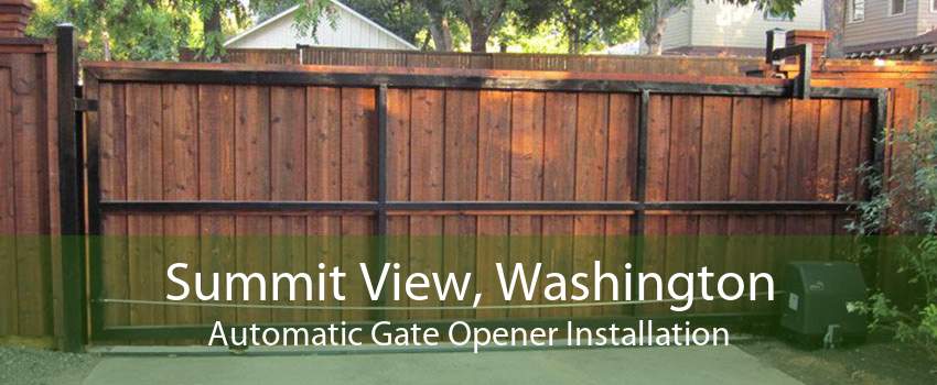 Summit View, Washington Automatic Gate Opener Installation