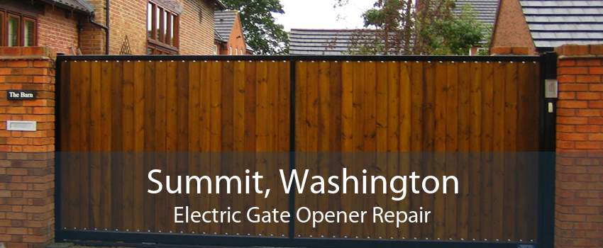 Summit, Washington Electric Gate Opener Repair