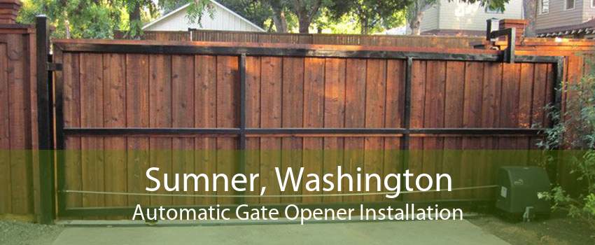 Sumner, Washington Automatic Gate Opener Installation