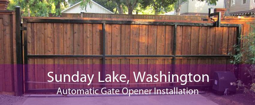 Sunday Lake, Washington Automatic Gate Opener Installation