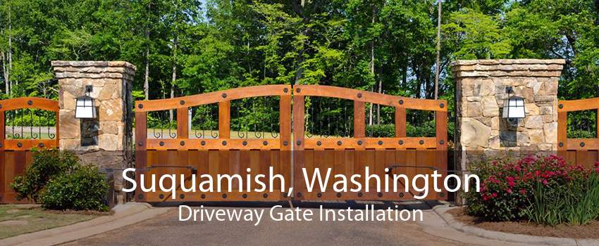 Suquamish, Washington Driveway Gate Installation
