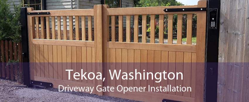 Tekoa, Washington Driveway Gate Opener Installation