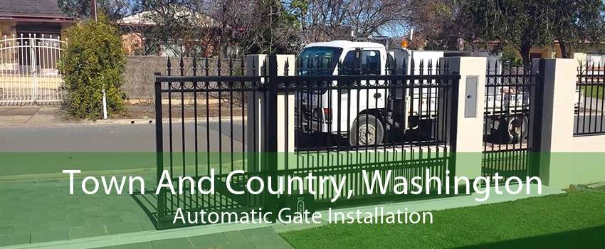 Town And Country, Washington Automatic Gate Installation
