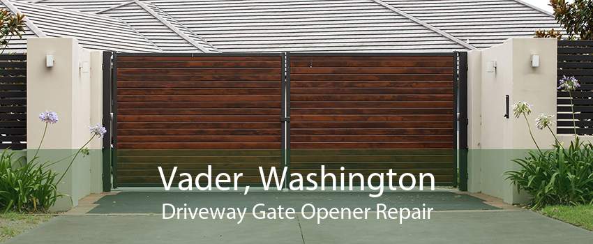 Vader, Washington Driveway Gate Opener Repair