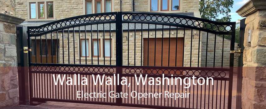 Walla Walla, Washington Electric Gate Opener Repair