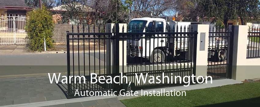 Warm Beach, Washington Automatic Gate Installation
