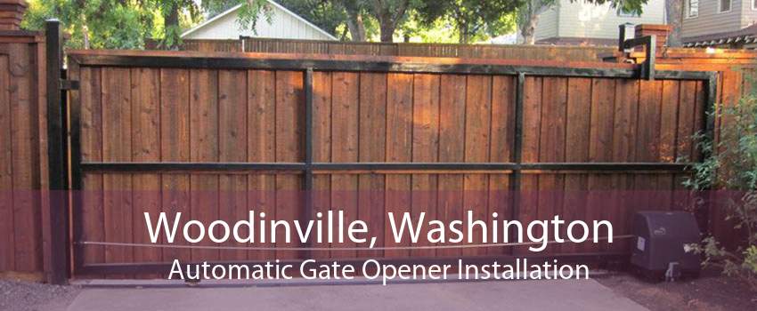 Woodinville, Washington Automatic Gate Opener Installation